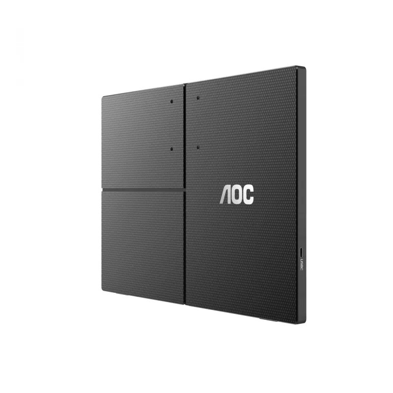 AOC 16T3EA kaasaskantav teler/monitor Must 39,6 cm (15,6 tolli) 1920 x 1080 pikslit