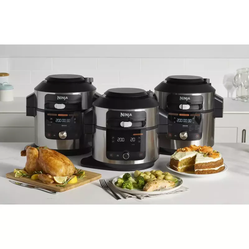 Ninja OL650EU multikeetja 7,5 L 1760 W must, roostevaba teras