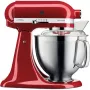 Köögikombain KITCHENAID Artisan 5KSM185PS, 4,8 L roostevabast terasest kauss, 300 W, 10 kiirust, punane