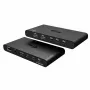 KVM-dokkimisjaam i-tec 2 hostile, HDMI, USB-C hostiliides, PD 2×100 W, 4K@60 Hz, 2×USB-A