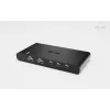 KVM-dokkimisjaam i-tec 2 hostile, HDMI, USB-C hostiliides, PD 2×100 W, 4K@60 Hz, 2×USB-A