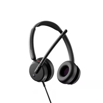 Juhtmega kõrvaklapid EPOS IMPACT 400 MS UC ANC USB-C+A — supra-aural, 20–20000 Hz, 2 m kaabel, 129 g, must