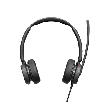 Juhtmega kõrvaklapid EPOS IMPACT 400 MS UC ANC USB-C+A — supra-aural, 20–20000 Hz, 2 m kaabel, 129 g, must