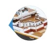 3D pusle Cubicfun Titanic Big T4011H — 1024 tükki, mõõtkavas mudellaev