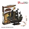 3D pusle CubicFun piraadilaev “Queen Anne's Revenge” mudel T4005H, papist kokkupanek