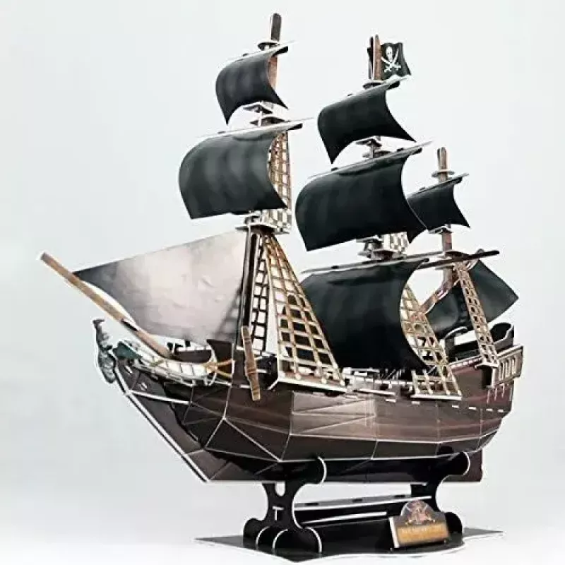3D pusle CubicFun piraadilaev “Queen Anne's Revenge” mudel T4005H, papist kokkupanek