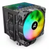 Õhkjahuti Sharkoon A60 RGB 12 cm 500-1800 RPM Must