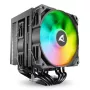 Õhkjahuti Sharkoon A60 RGB 12 cm 500-1800 RPM Must