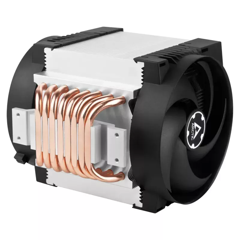 4U serveri õhujahuti Arctic Freezer 4U‑M Rev. 2 — 120 mm ventilaator, 122,16 m³/h õhuvool, topeltkuullaager, 156×124×145 mm, TDP 350 W