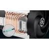 4U serveri õhujahuti Arctic Freezer 4U‑M Rev. 2 — 120 mm ventilaator, 122,16 m³/h õhuvool, topeltkuullaager, 156×124×145 mm, TDP 350 W