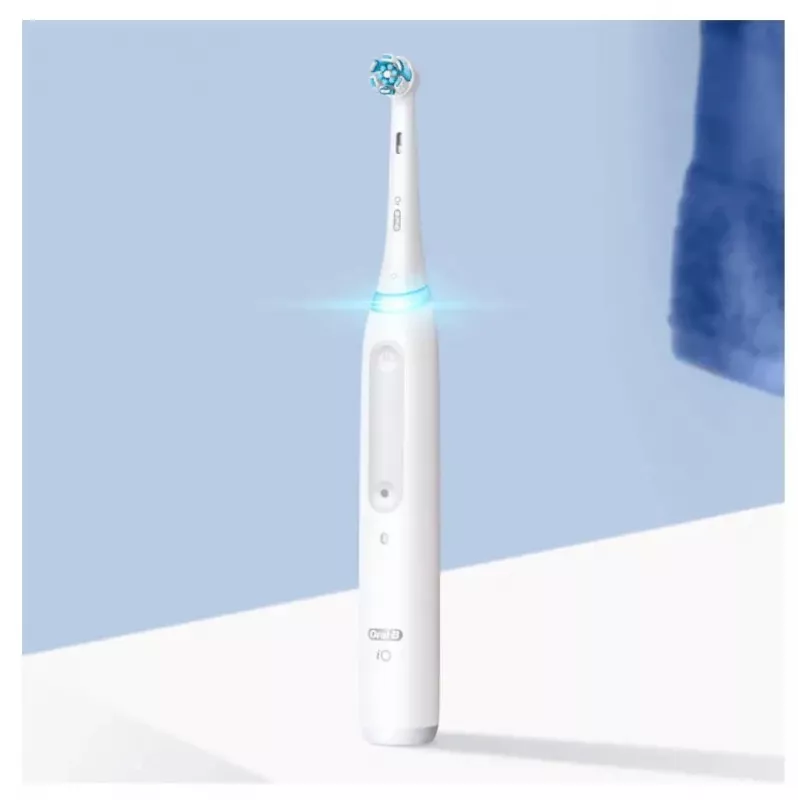 Oral-B iO Series 4 Quite täiskasvanute pöörlev hambahari valge