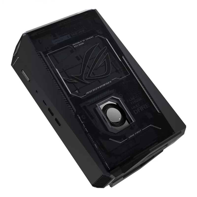 Mini PC ASUS ROG NUC RNUC15JNK9X489A2 — Intel Core Ultra 9 275HX, 32 GB DDR5, 1 TB SSD, NVIDIA GeForce RTX 5070, Windows 11 Home, must