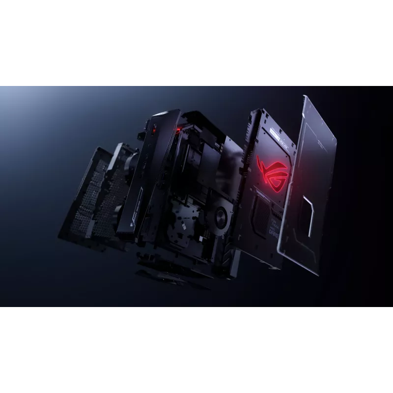Mini PC ASUS ROG NUC RNUC15JNK9X489A2 — Intel Core Ultra 9 275HX, 32 GB DDR5, 1 TB SSD, NVIDIA GeForce RTX 5070, Windows 11 Home, must