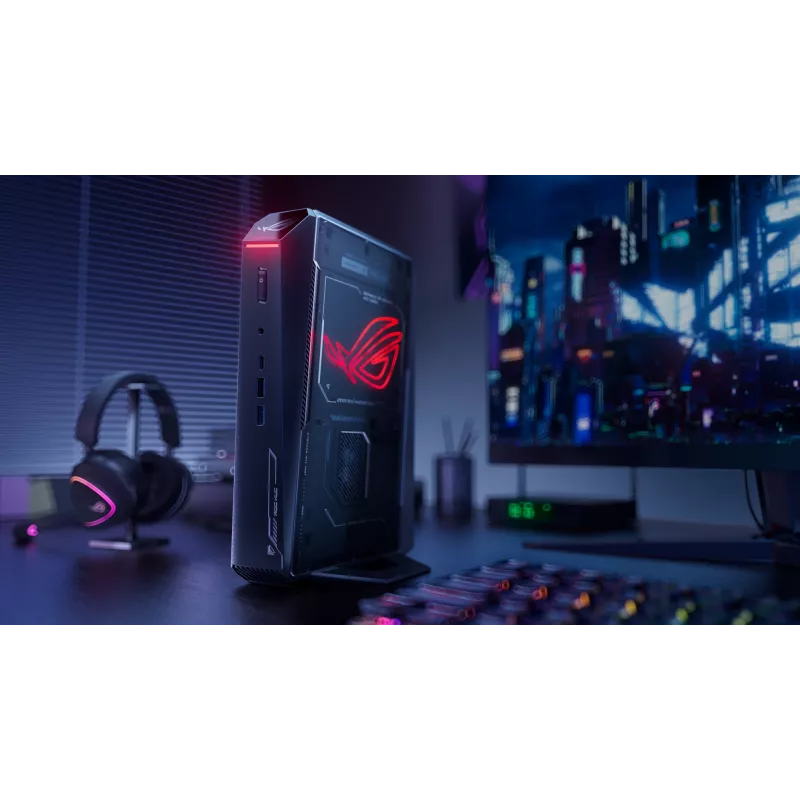 Mini PC ASUS ROG NUC RNUC15JNK9X489A2 — Intel Core Ultra 9 275HX, 32 GB DDR5, 1 TB SSD, NVIDIA GeForce RTX 5070, Windows 11 Home, must