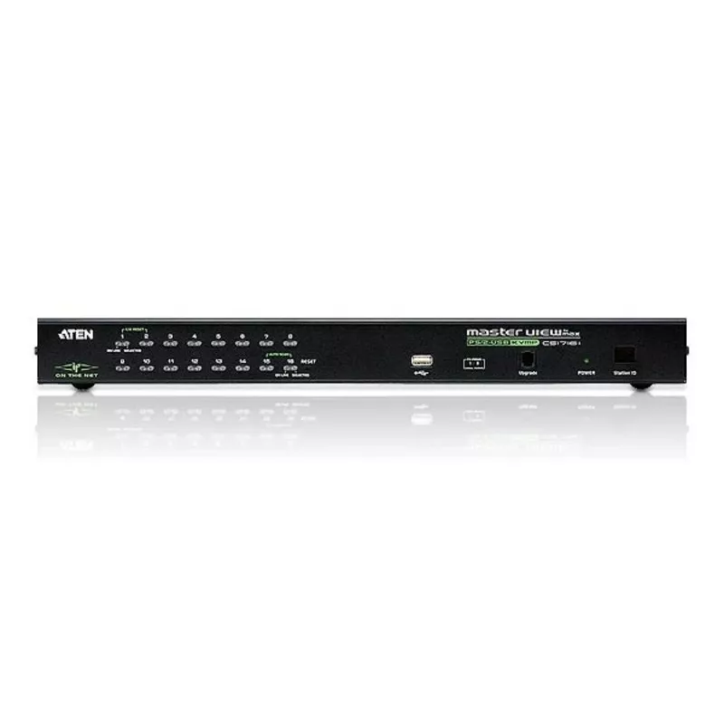 ATEN 16-pordiline USB - PS/2 VGA KVM Over IP lüliti USB lisaseadme pordiga