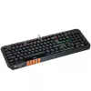 Mehaaniline mängurklaviatuur CANYON Hazard GK-6 RGB juhtmega must US/RU paigutusega