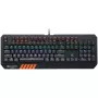 Mehaaniline mängurklaviatuur CANYON Hazard GK-6 RGB juhtmega must US/RU paigutusega