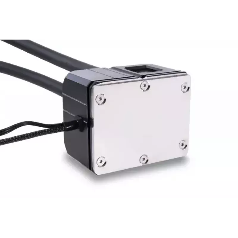 Vedelikjahutuskomplekt Alphacool Pro Aurora 420 CPU AIO 14 cm Must Valge