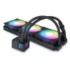 Vedelikjahutuskomplekt Alphacool Pro Aurora 420 CPU AIO 14 cm Must Valge