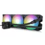 Vedelikjahutuskomplekt Alphacool Pro Aurora 420 CPU AIO 14 cm Must Valge