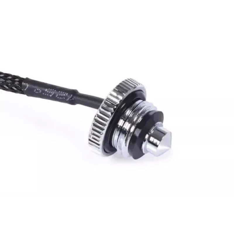 Temperatuuriandur Alphacool 17597 messingust must kroom 18mm 17mm