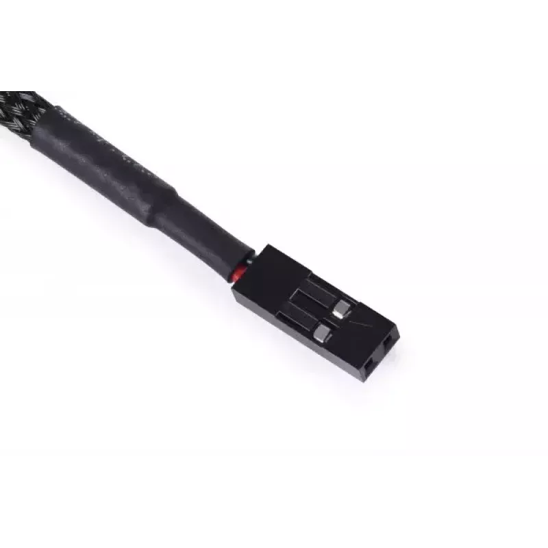 Temperatuuriandur Alphacool 17597 messingust must kroom 18mm 17mm