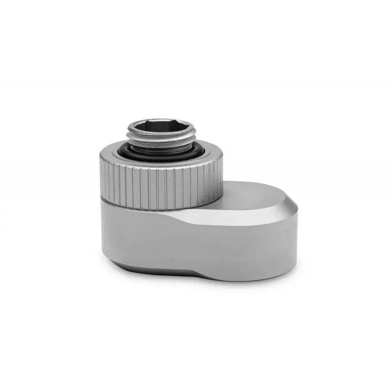 Liitmik EK Water Blocks EK-Quantum Torque Rotary Offset 14 — messing, satiinteras/titaan, kõrgus 21 mm
