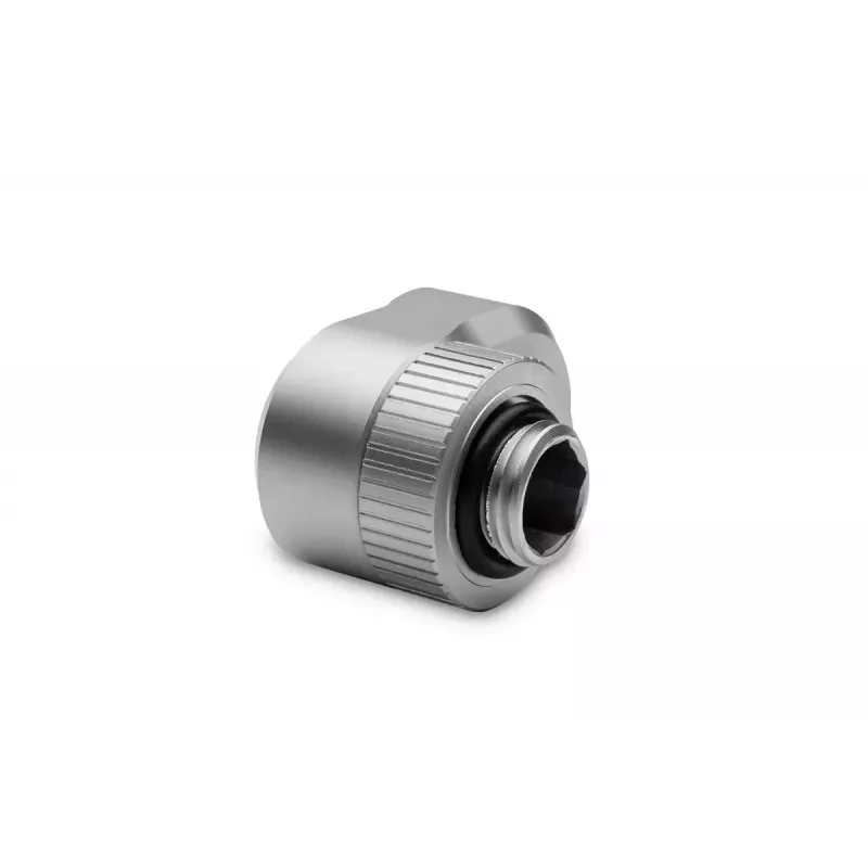 Liitmik EK Water Blocks EK-Quantum Torque Rotary Offset 14 — messing, satiinteras/titaan, kõrgus 21 mm