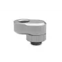 Liitmik EK Water Blocks EK-Quantum Torque Rotary Offset 14 — messing, satiinteras/titaan, kõrgus 21 mm