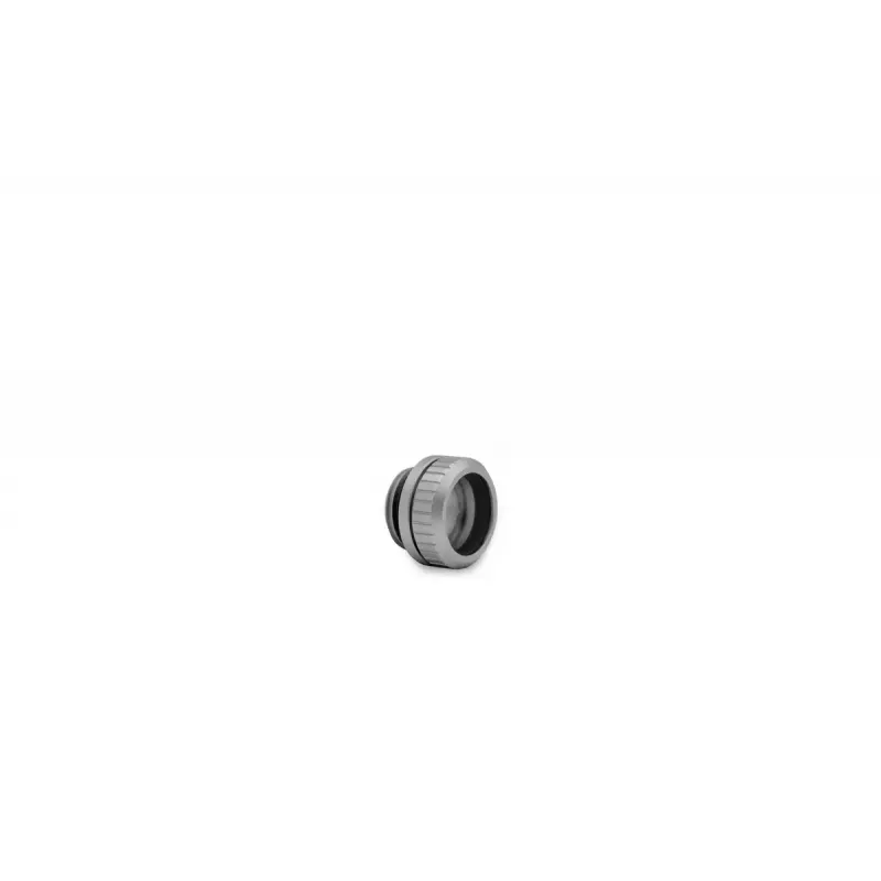 Liitmik arvuti jahutussüsteemile EK Water Blocks — messing satiin teras/titaan viimistlus Ø16 mm kõrgus 11,5 mm