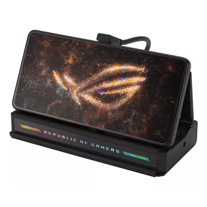 Dokkimisjaam ASUS ROG Bulwark Dock 2025 DG300 USB USB-C, 1x RJ-45, 1x HDMI, must, 160×74×25,5 mm