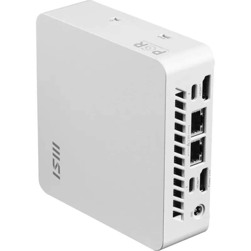 MSI Cubi NUC AI 1UMG-062EU Arvuti/tööjaam Intel Core Ultra 5 125H 16 GB DDR5-SDRAM 512 GB SSD Windows 11 Pro Mini PC Valge