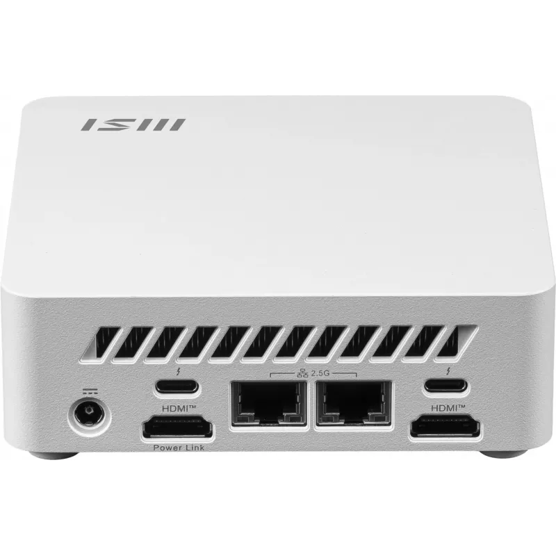 MSI Cubi NUC AI 1UMG-062EU Arvuti/tööjaam Intel Core Ultra 5 125H 16 GB DDR5-SDRAM 512 GB SSD Windows 11 Pro Mini PC Valge