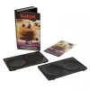 Võileivagrill Tefal XA8010 — kompaktne võileivapress, must, jalajälg 226×132 mm