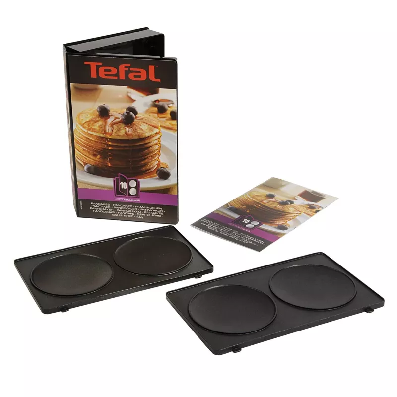 Võileivagrill Tefal XA8010 — kompaktne võileivapress, must, jalajälg 226×132 mm