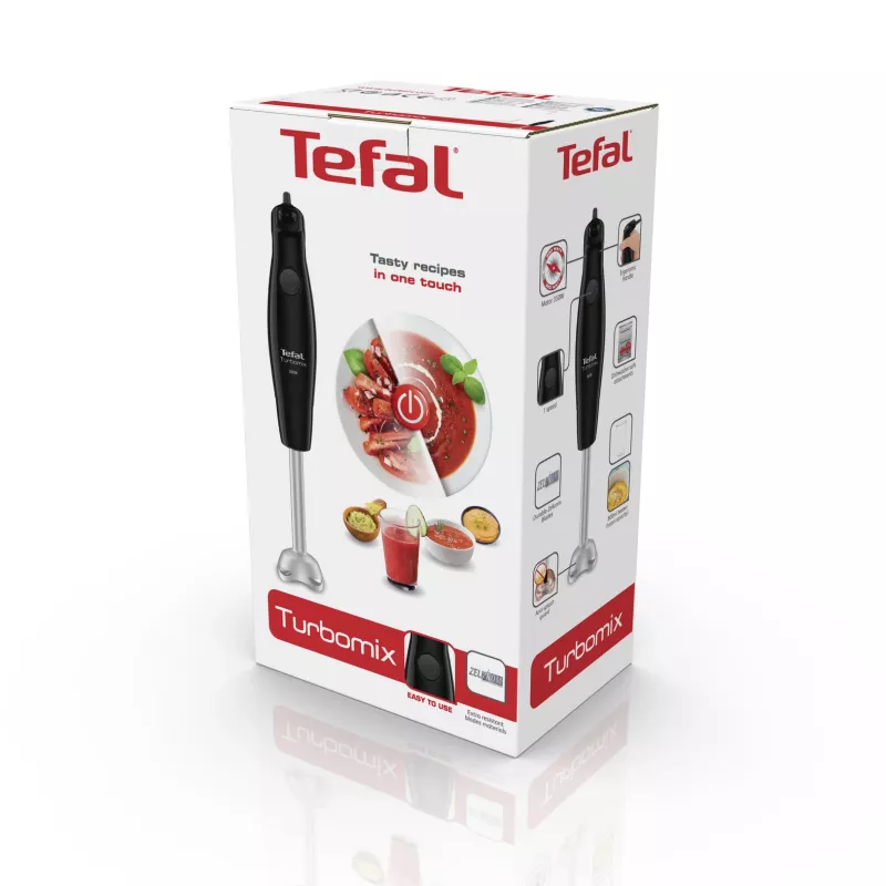 Sukelmikser Tefal Turbomix HB1218 — 350 W, 0,8 L kannuga, must