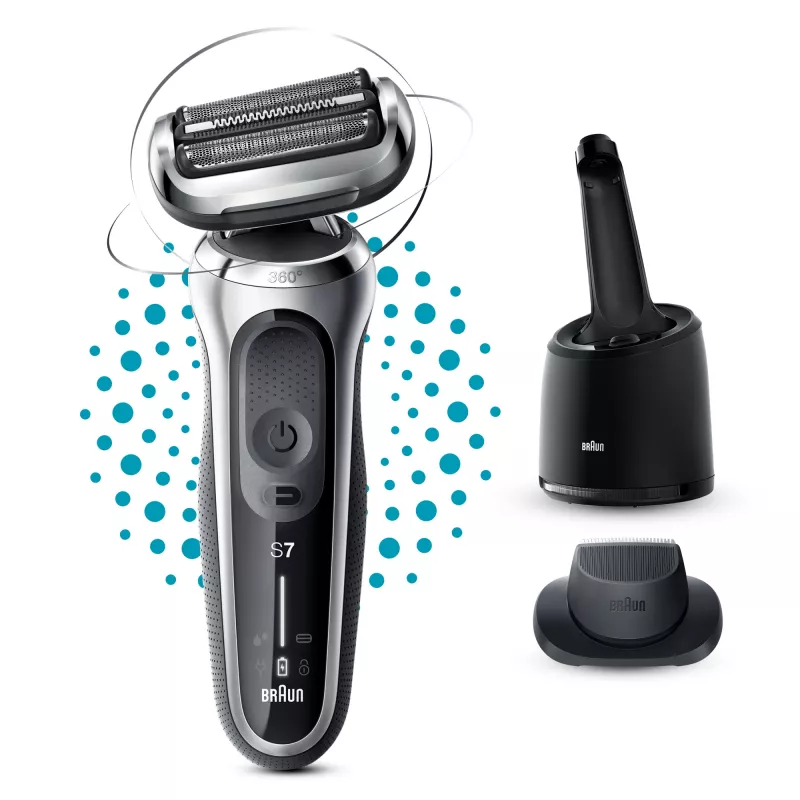 Võrgupardel Braun Series 7 71‑S7200c Must Hõbedane Liitium‑Ioon 50 min
