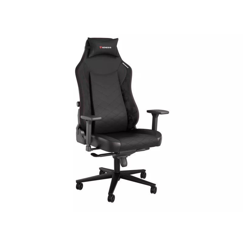 Padded seat GENESIS NITRO 890 G2 Padded backrest Must Height 127-134 cm