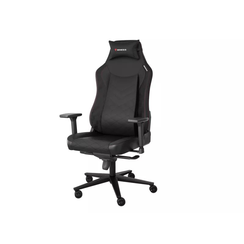 Padded seat GENESIS NITRO 890 G2 Padded backrest Must Height 127-134 cm