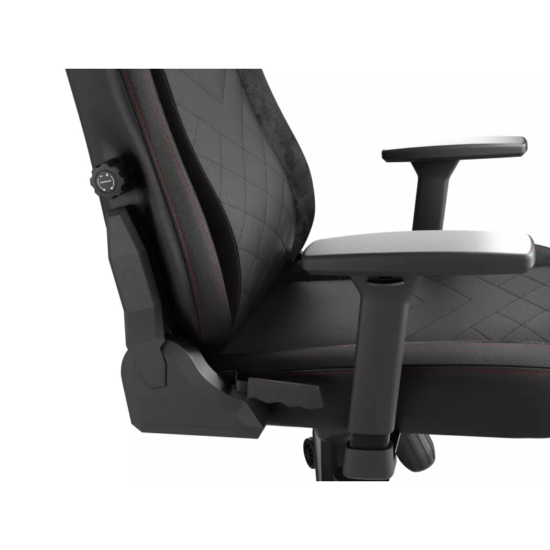 Padded seat GENESIS NITRO 890 G2 Padded backrest Must Height 127-134 cm