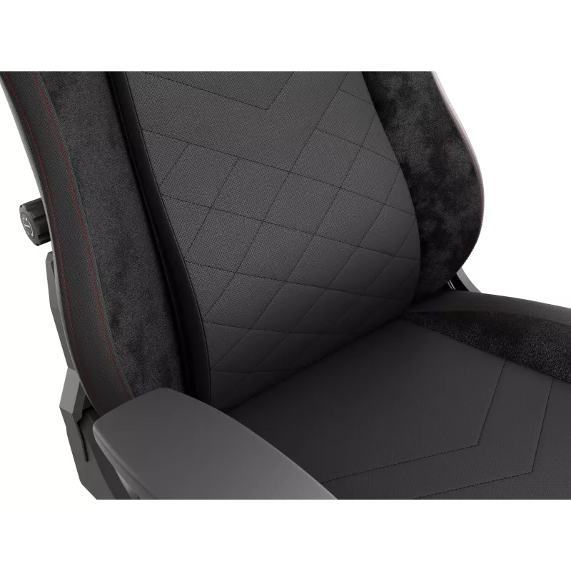 Padded seat GENESIS NITRO 890 G2 Padded backrest Must Height 127-134 cm