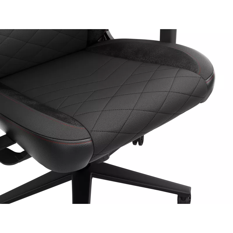 Padded seat GENESIS NITRO 890 G2 Padded backrest Must Height 127-134 cm