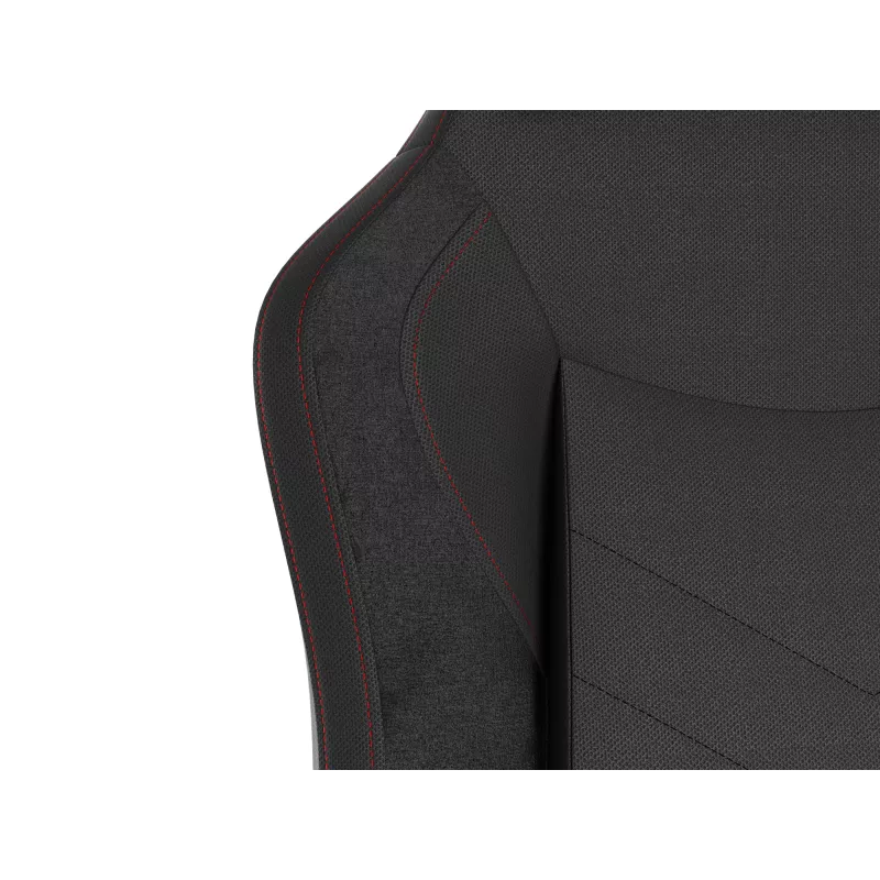 Padded seat GENESIS NITRO 890 G2 Padded backrest Must Height 127-134 cm