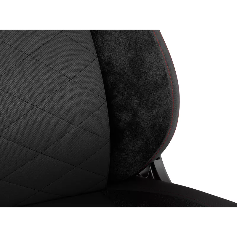 Padded seat GENESIS NITRO 890 G2 Padded backrest Must Height 127-134 cm