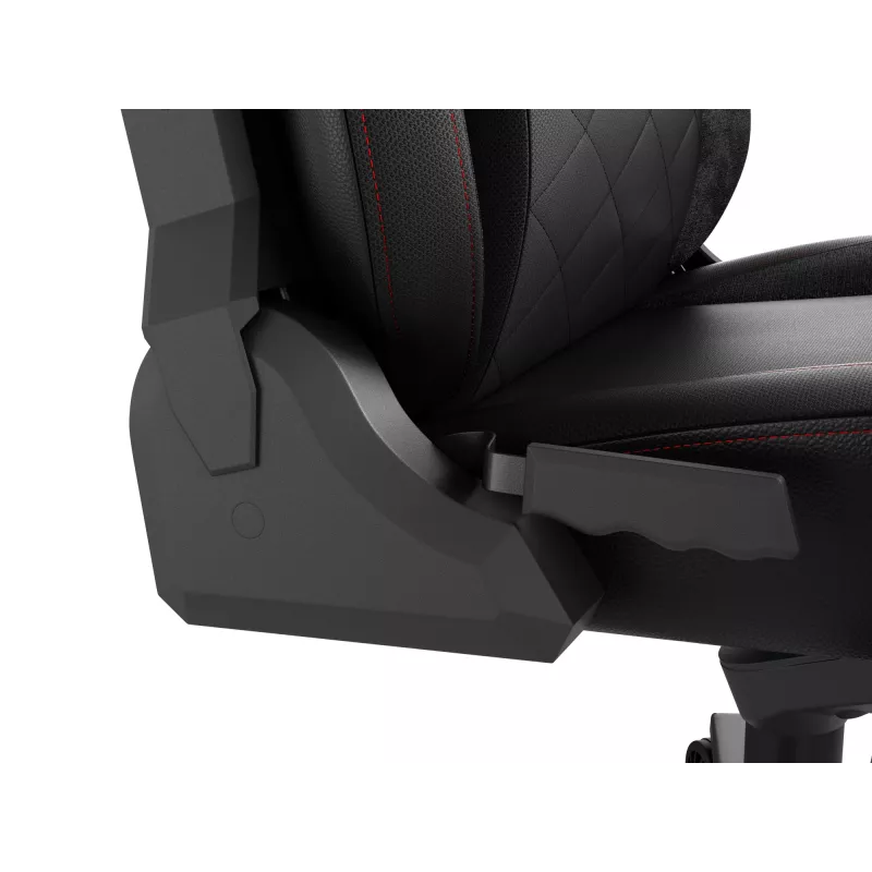 Padded seat GENESIS NITRO 890 G2 Padded backrest Must Height 127-134 cm