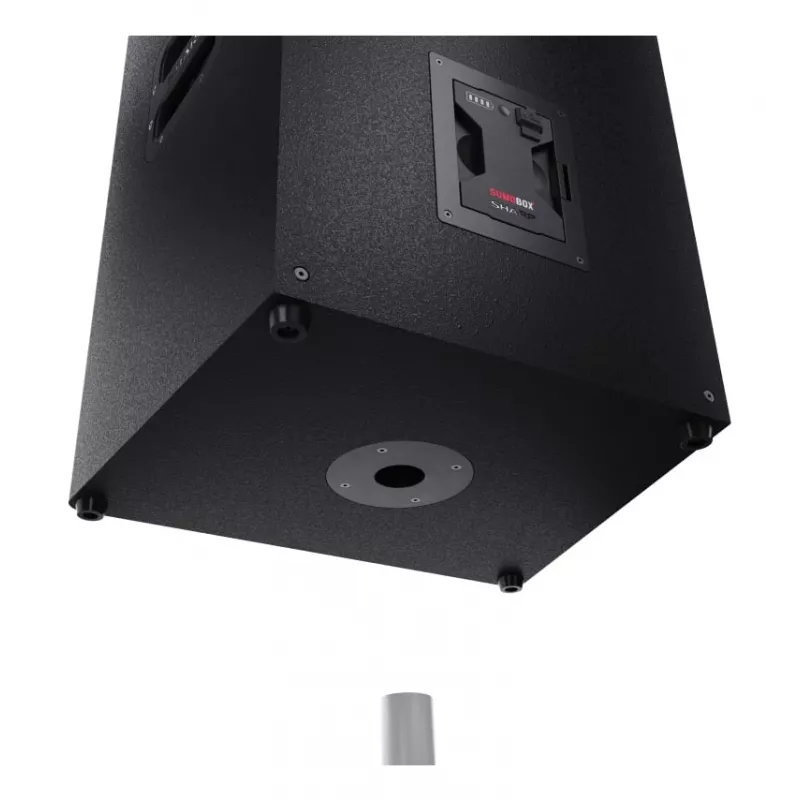 Sharp CP-LS200 kaasaskantav/peokõlar Must 200 W