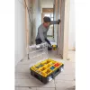 Tööriistakast STANLEY FMST82967-1, metall ja polükarbonaat, 337×440×119 mm, must/läbipaistev/kollane