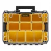 Tööriistakast STANLEY FMST82967-1, metall ja polükarbonaat, 337×440×119 mm, must/läbipaistev/kollane