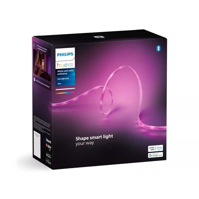 Philips LED ribavalgusti Bluetooth Zigbee 20 W 1,5 m kaabel 14 mm x 4,52 mm