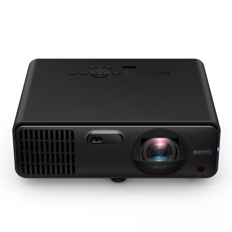 Lühiviskega projektor BenQ LK835ST — DLP 4K (4096×2400), 4000 ANSI luumenit, laser, viskesuhe 0,69–0,83, motoriseeritud fookus, must